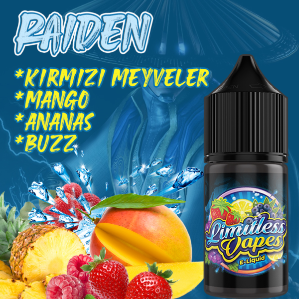 Raiden mango ananas ve buzlu likit